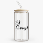 Банка с бамбуковой крышкой