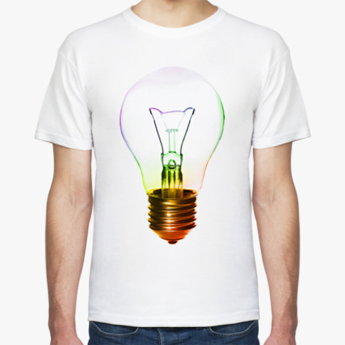 Футболка с принтом Лампочка