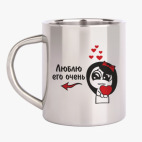 Кружка металлическая