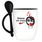 Кружка с ложкой