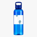 Прозрачная спортивная бутылка