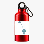 Металлическая бутылка 400 мл UV-DTF