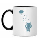 Кружка двухцветная