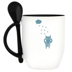 Кружка с ложкой