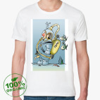 Мужская футболка органик