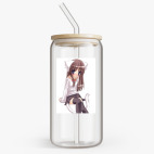 Банка с бамбуковой крышкой