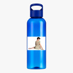 Прозрачная спортивная бутылка