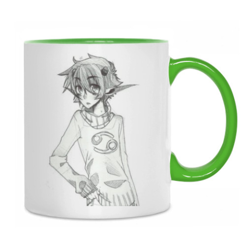 Кружка с принтом Kankri and Karkat