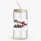 Банка с бамбуковой крышкой