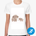 Женская спортивная футболка