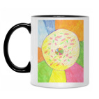 Кружка двухцветная