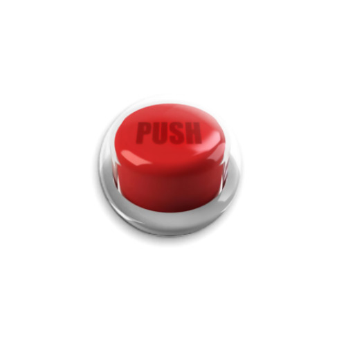 Значок 25мм  Push