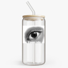 Банка с бамбуковой крышкой