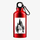 Металлическая бутылка 400 мл UV-DTF