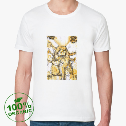 Футболка из органик-хлопка с принтом принцесса