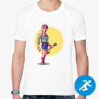 Мужская спортивная футболка