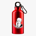 Металлическая бутылка 400 мл UV-DTF