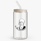 Банка с бамбуковой крышкой