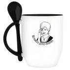 Кружка с ложкой