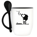 Кружка с ложкой