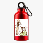 Металлическая бутылка 400 мл UV-DTF