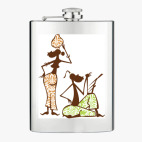 Фляжка стальная