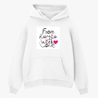 Толстовка худи оверсайз