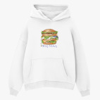 Толстовка худи оверсайз