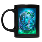 Кружка цветная UV-DTF