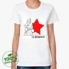 Женская футболка органик