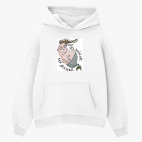 Толстовка худи оверсайз