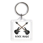 Брелок 3.9 x 3.9 см  Rock Music
