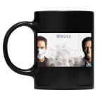 Кружка цветная UV-DTF