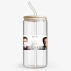 Банка с бамбуковой крышкой