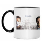 Кружка двухцветная