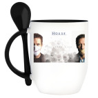 Кружка с ложкой