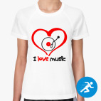 Женская спортивная футболка