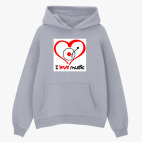 Толстовка худи оверсайз