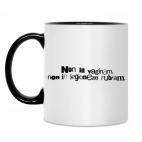 Кружка двухцветная