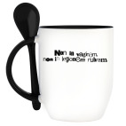 Кружка с ложкой