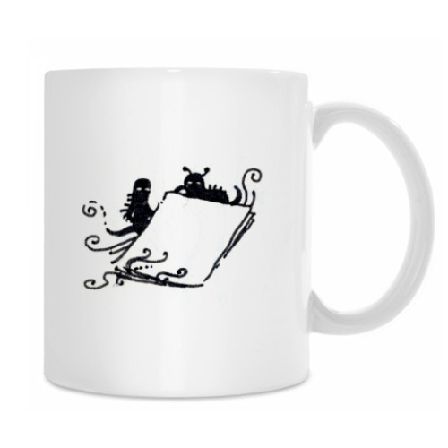 Кружка с принтом Кошачьи боги