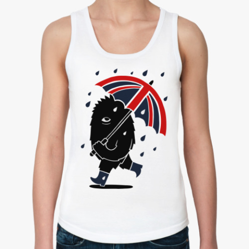 Женская майка с принтом English Summer Rain