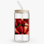 Банка с бамбуковой крышкой