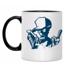 Кружка двухцветная