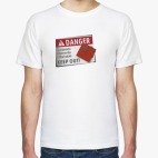 футболка м DANGER!