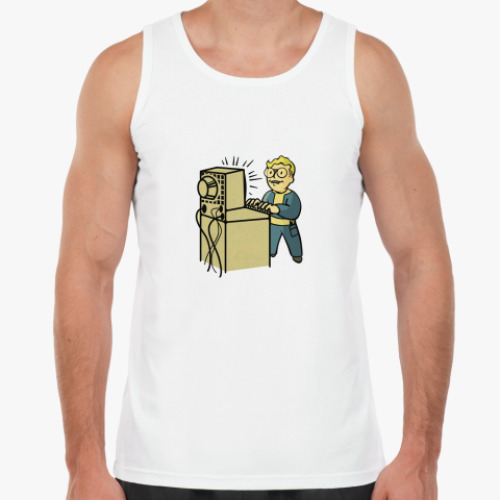 Майка с принтом Fallout-boy