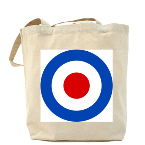 Сумка шоппер с принтом  Mod Target