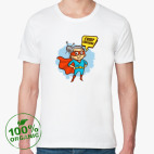 Мужская футболка органик