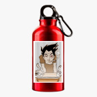 Металлическая бутылка 400 мл UV-DTF