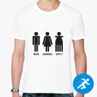 Мужская спортивная футболка